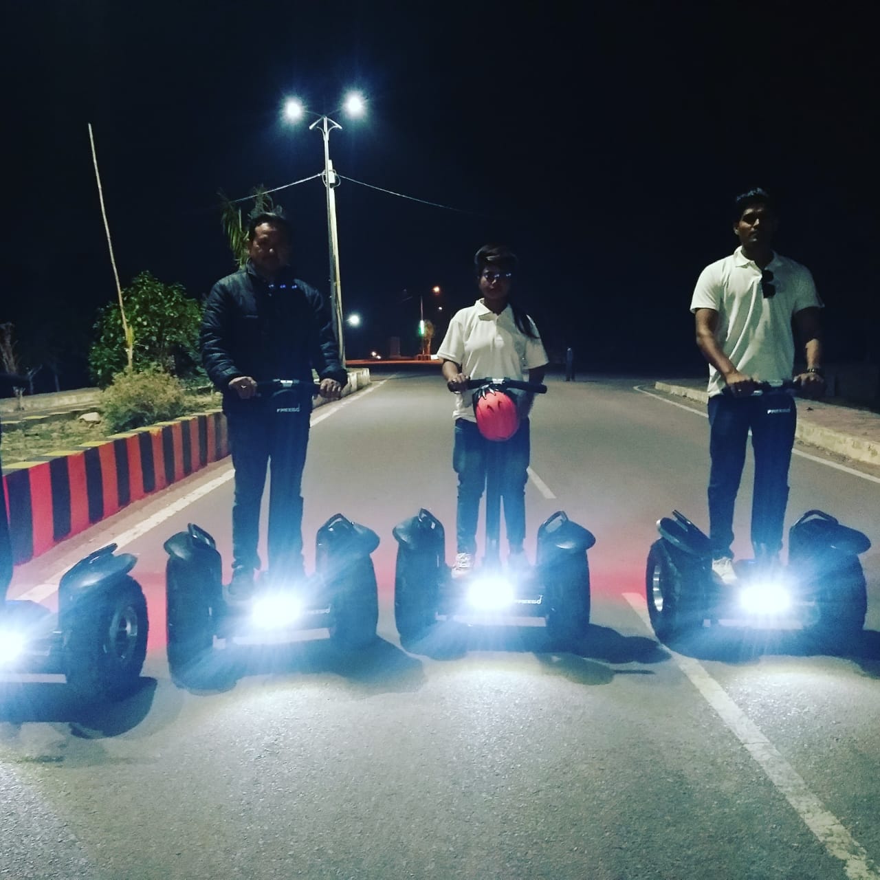 Khajuraho By Night on Segway