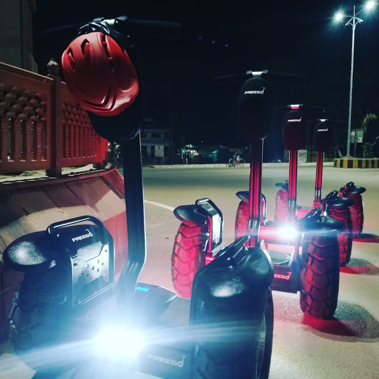 Khajuraho By Night on Segway