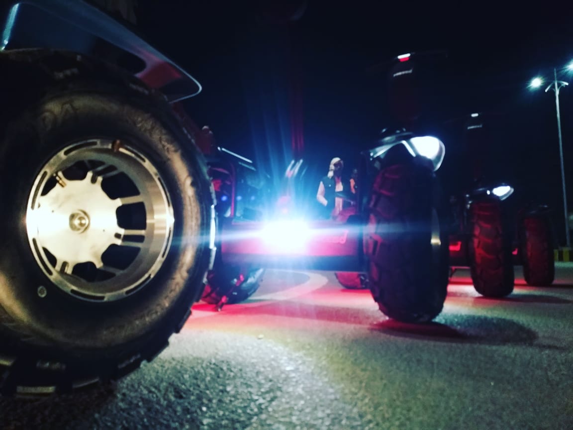 Khajuraho By Night on Segway